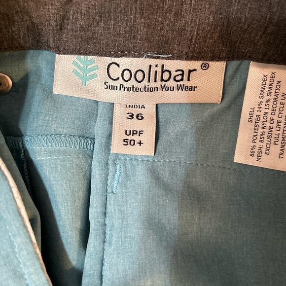 Coolibar Shorts Nwt Coolibar Mens Trek Hybrid Casual Shorts Walking Hiking Upf 5 Size 36